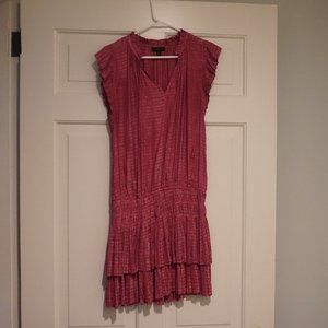 Zoey Pleated Mini Dress